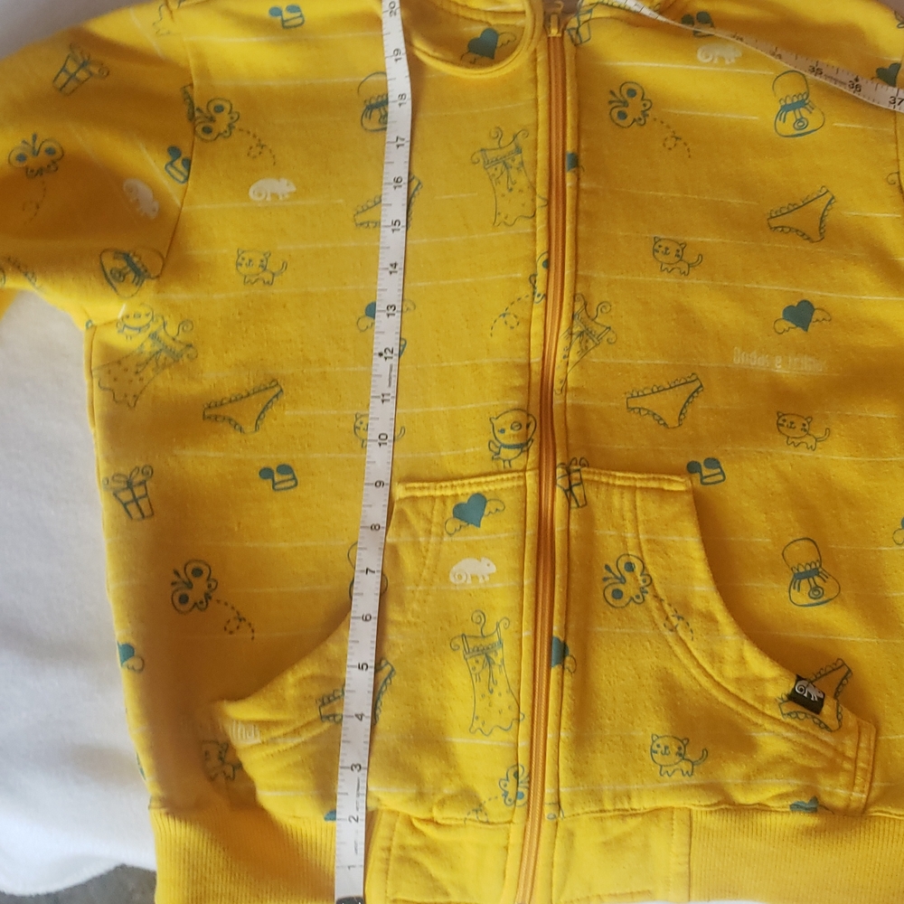 Brazillian surf, skater brand,Ondas e Trilhas hoodie zip- up jacket thick cotton - Picture 5 of 17